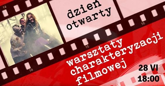 Dzień Otwarty i bezpłatne warsztaty charakteryzacji filmowej w Szkole Wizażu i Charakteryzacji SWiCh. 28.062017 r., godz. 18:00