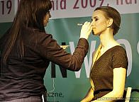 Pokaz makijażu wieczorowego, Salon Wiosna 2009 - fot. Anna Zakrzewska, Adam Dauksza