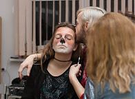 Face painting z motywami dziecięcymi. Fot. Anita Kot