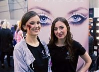 Szkoła Wizażu i Charakteryzacji SWiCh na 20. Międzynarodowych Targach Beauty Forum & Make-up Day. 11-12 marca 2017 r. Fot. Michał Wziątek