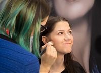 Szkoła Wizażu i Charakteryzacji SWiCh na 20. Międzynarodowych Targach Beauty Forum & Make-up Day. 11-12 marca 2017 r. Fot. Anita Kot