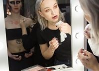 Szkoła Wizażu i Charakteryzacji SWiCh na 20. Międzynarodowych Targach Beauty Forum & Make-up Day. 11-12 marca 2017 r. Fot. Anita Kot