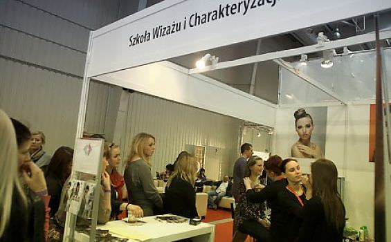 Szkoła Wizażu i Charakteryzacji na Targach BEAUTY FORUM, marzec 2011 r.